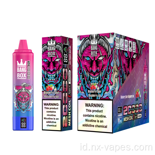 Bang box 20000 puff vape sekali pakai